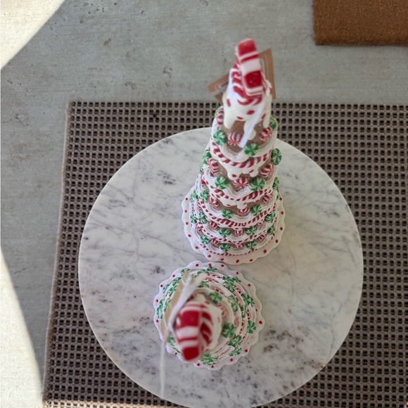 Cupcakes and Cashmere Peppermint Gingerbread Christmas Tree Decor - NWT - Picture 4 of 6